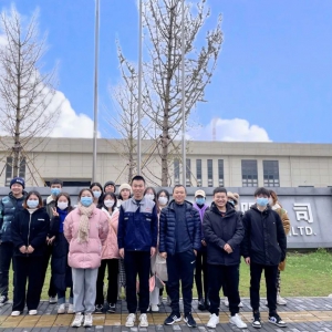 丽水学院生态学院院长郭圣荣一行访问嘉柯新材