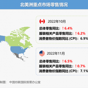 2022年10-11月全球服装零售持续疲软