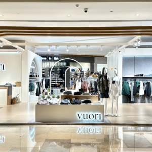 运动服饰品牌Vuori在上海开设于中国首家线下快闪店
