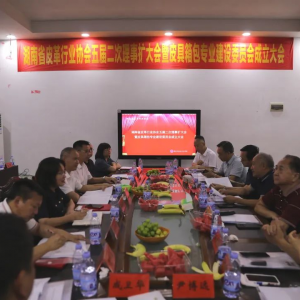 湖南省皮革行业协会牵头组建皮具箱包专业建设委员会