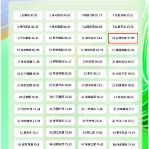 安踏入选“国潮品牌上市公司百强榜” 和“可持续品牌典范” ...