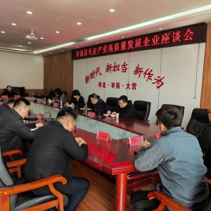 枣强大营：推动毛皮产业提质增效高质量发展