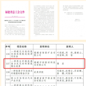 喜报 | 中裕新材料荣获福建省总工会“五小”创新大赛一等奖！​ ...